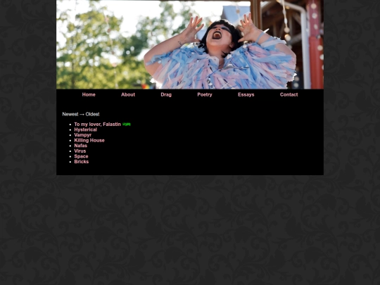 poetry screenshot