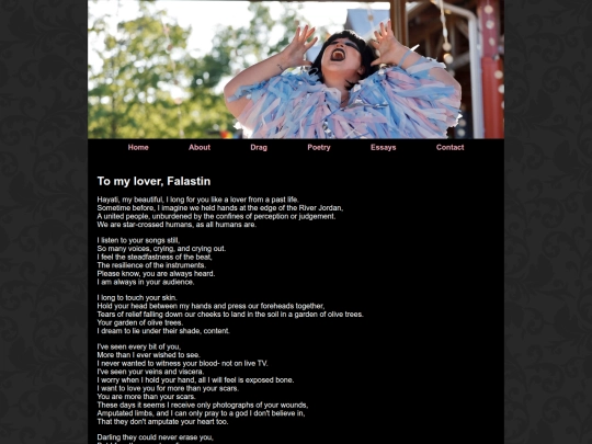 poetry/falastin screenshot