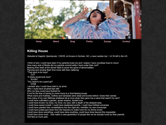 poetry/killinghouse screenshot