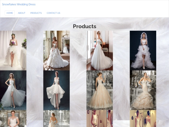 products screenshot