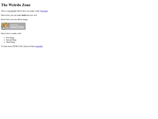 index screenshot