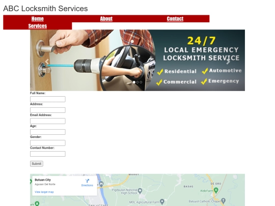contact screenshot