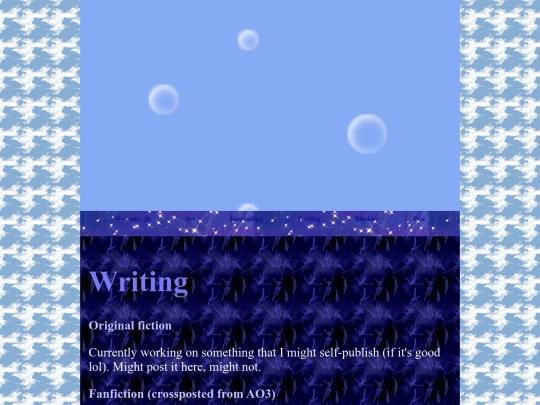 writing page/writing screenshot