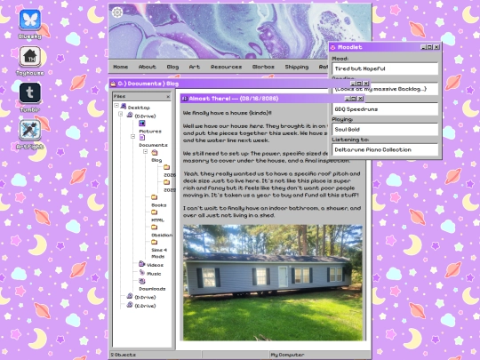 blog screenshot