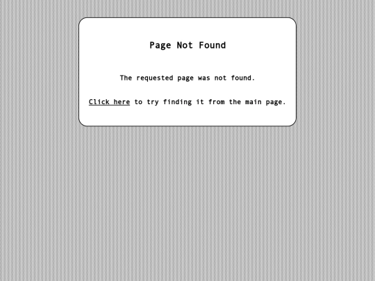 not_found screenshot