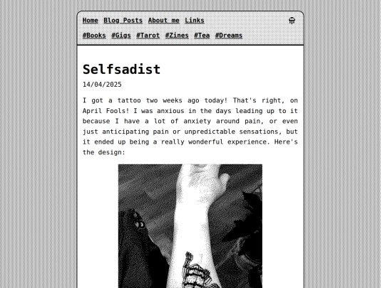 posts/2025-04-14-Selfsadist screenshot