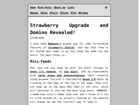posts/2025-04-22-Strawberry-Upgrade screenshot