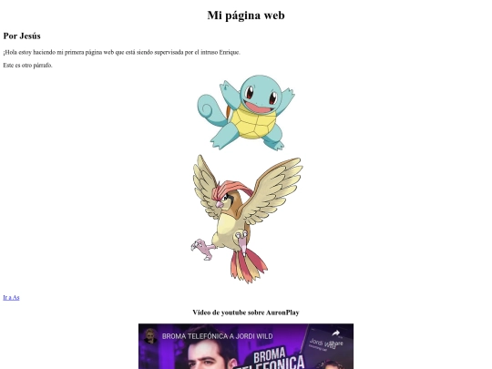 Mi pagina/mi pagina screenshot