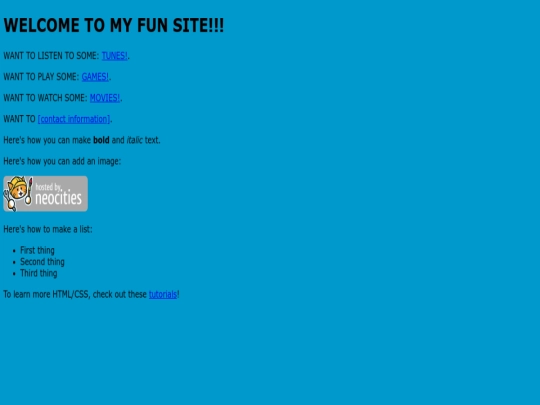 index screenshot