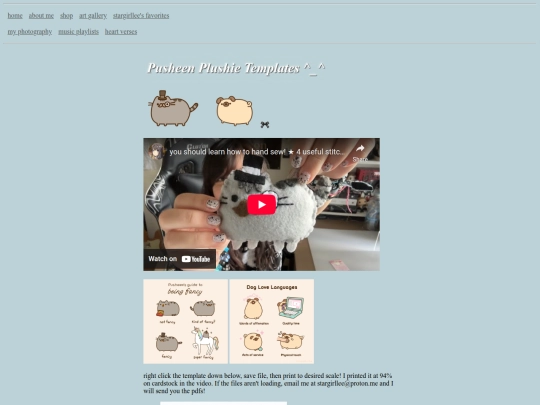 pusheen_templates screenshot