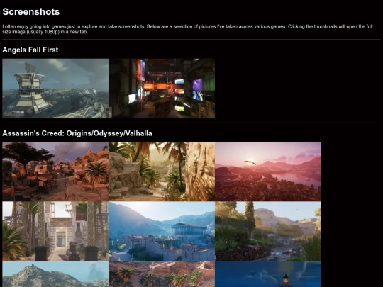 pages/screenshots screenshot