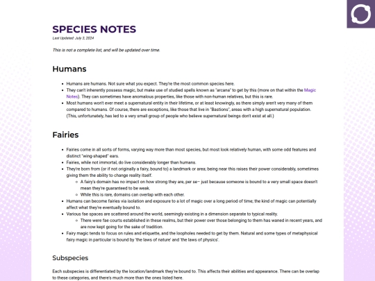 abbeudocs/KCU Species Notes screenshot