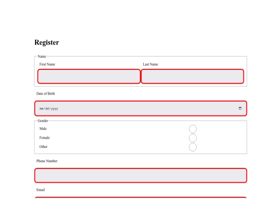 src/register screenshot