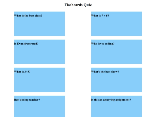 review cards/Review cards screenshot