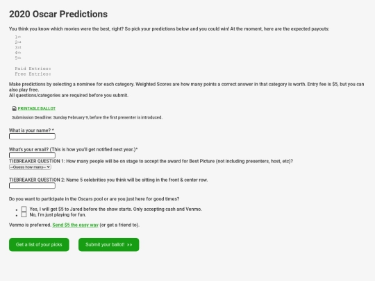 ballot2020-dynamic screenshot