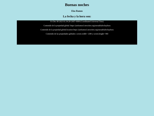 tareadelafechayhora screenshot