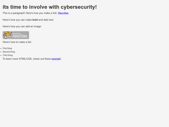 index screenshot