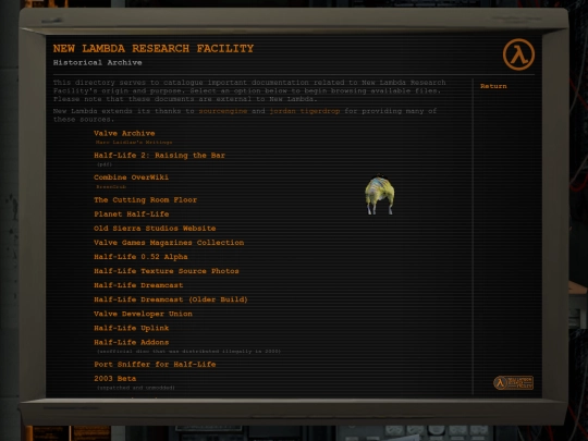 data/archive screenshot
