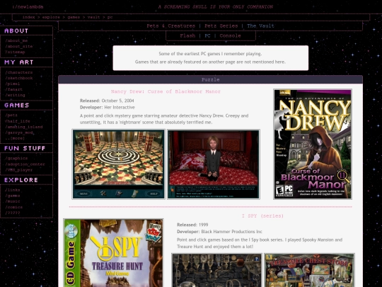 explore/games/vault_pc screenshot