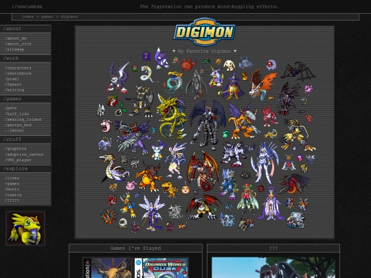 games/digimon screenshot