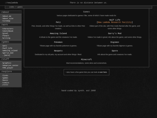games screenshot