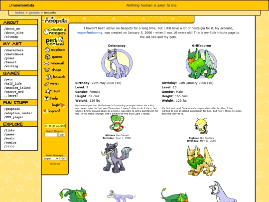 games/neopets screenshot
