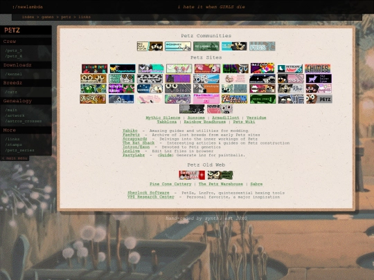 games/petz/petzlinks screenshot