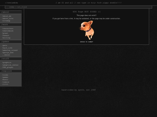 not_found screenshot