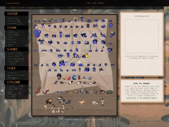 stuff/adopt screenshot