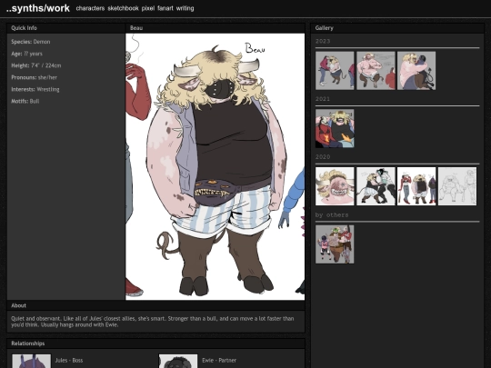 work/char/beau screenshot