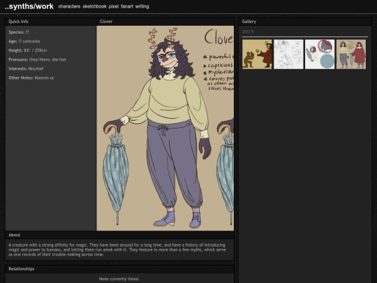 work/char/clover screenshot