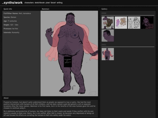 work/char/mammon screenshot
