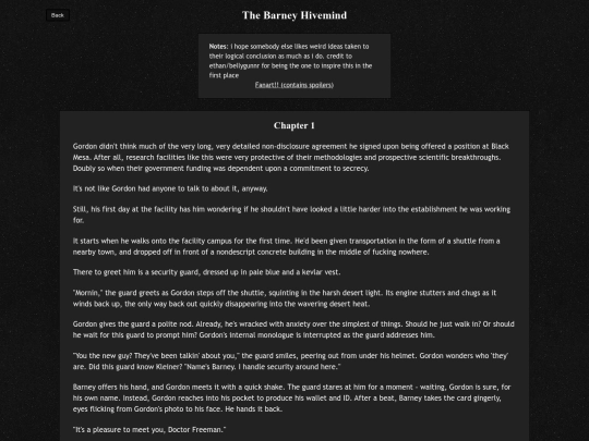 work/writing/hivemind screenshot