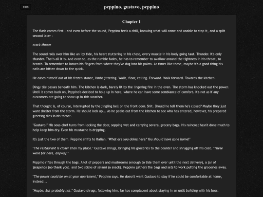 work/writing/peppino screenshot