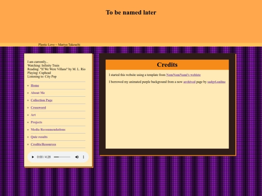 Credits screenshot