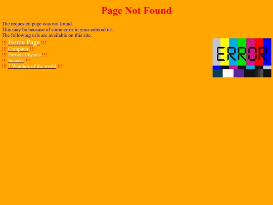 not_found screenshot