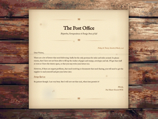 postoffice screenshot