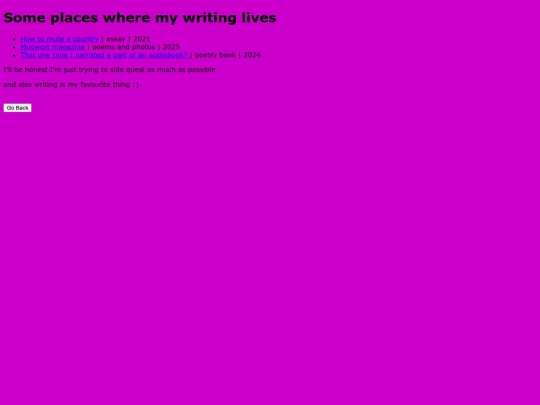 writing screenshot