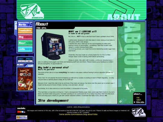 aboutSite screenshot