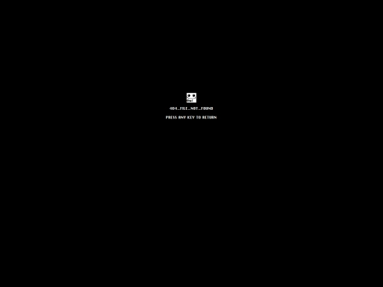 not_found screenshot