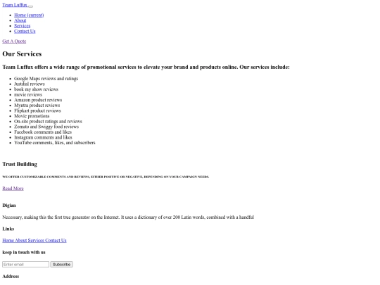service screenshot