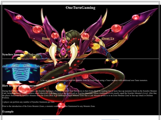 Synchro screenshot