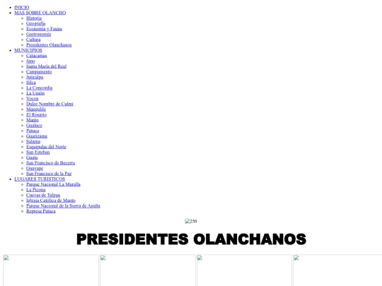 Presidentes Olanchanos screenshot