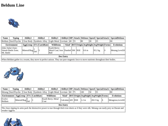 pokemon/dexpages/beldum screenshot