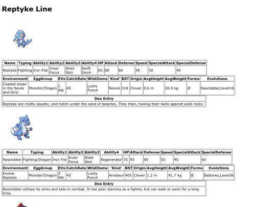 pokemon/dexpages/reptyke screenshot