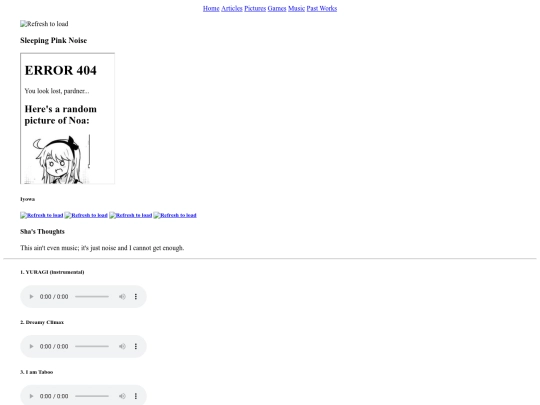 dev/music/albums/sleeping_pink_noise screenshot