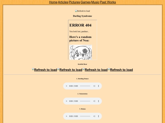 music/albums/darling_syndrome screenshot