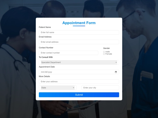 appointment screenshot