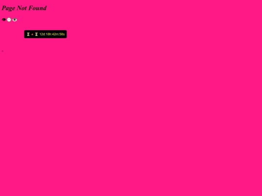not_found screenshot