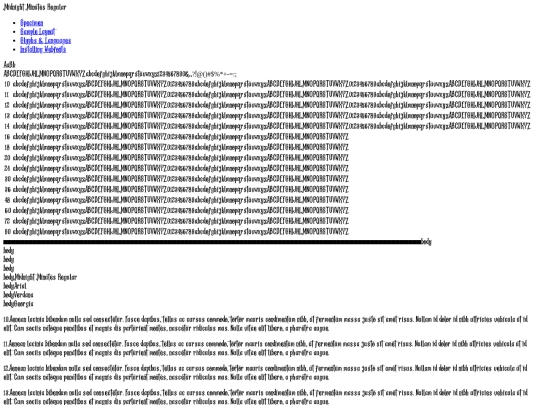 midnight_minutes_font/midnightminutes_demo-demo screenshot
